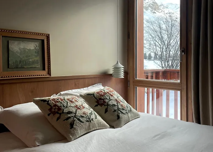 Les Barmettes Appart Renove Avec Vue, Parking Et Skis Aux Pieds