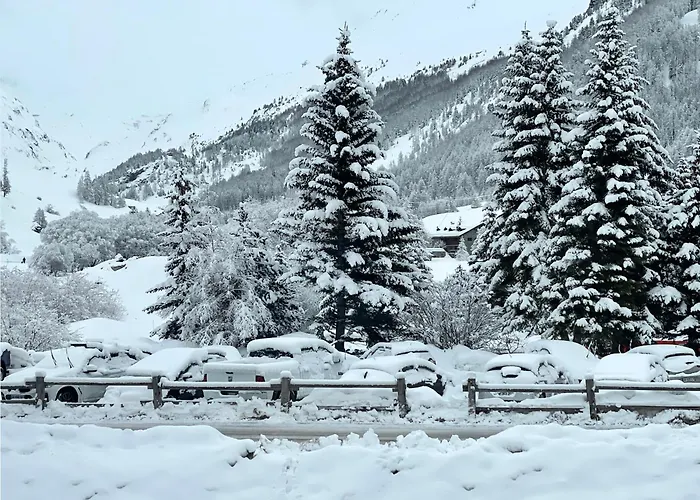 Les Barmettes Appart Renove Avec Vue, Parking Et Skis Aux Pieds